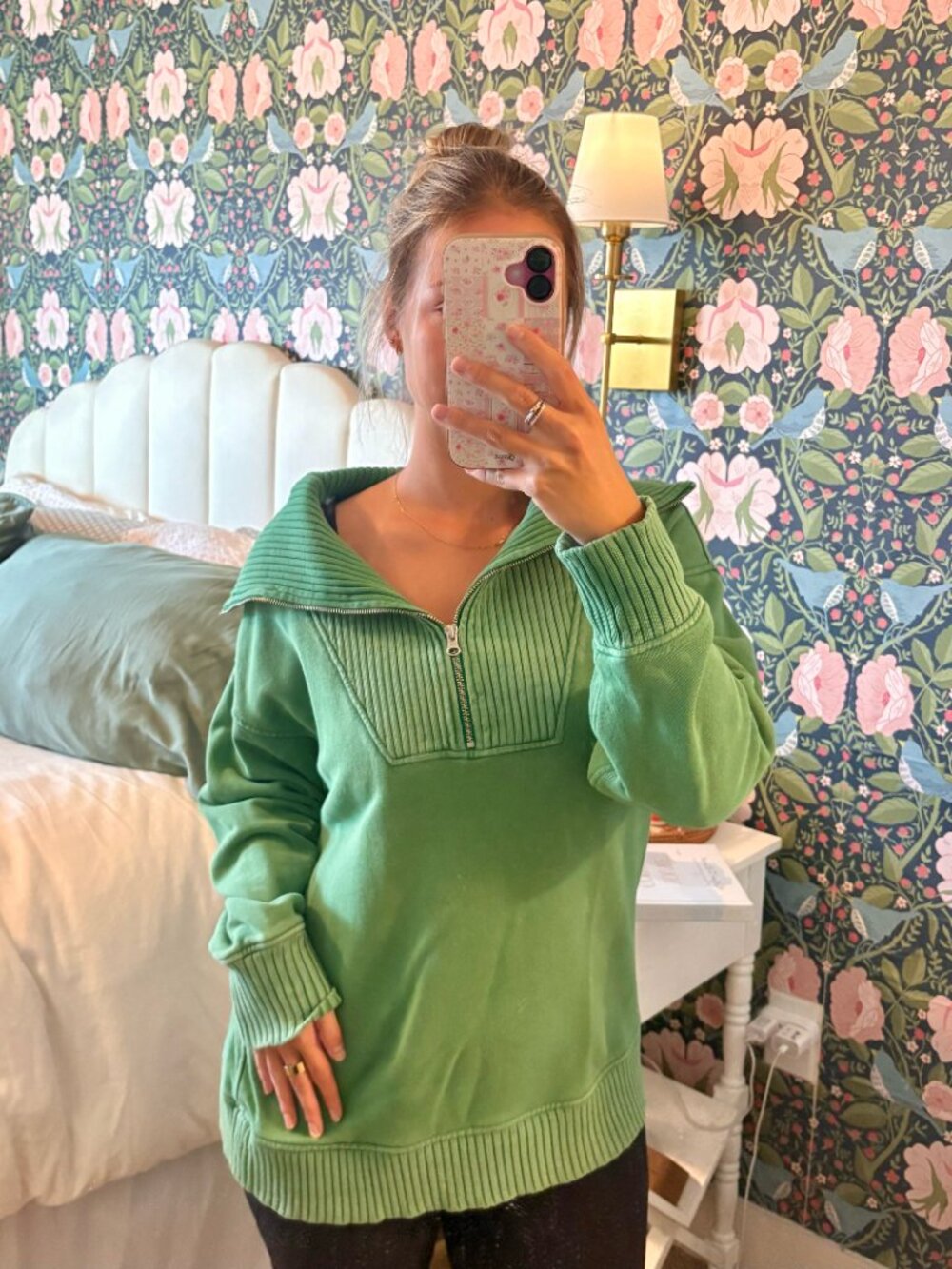 Aerie Down to Earth Quarterzip - Picture 4 of 5